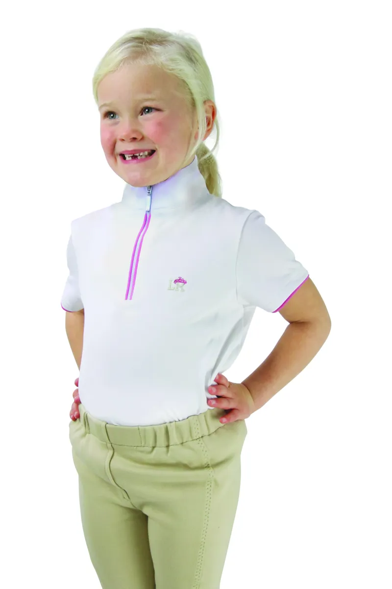 Hy Equestrian Susan Show Shirt By Little Rider - White-1